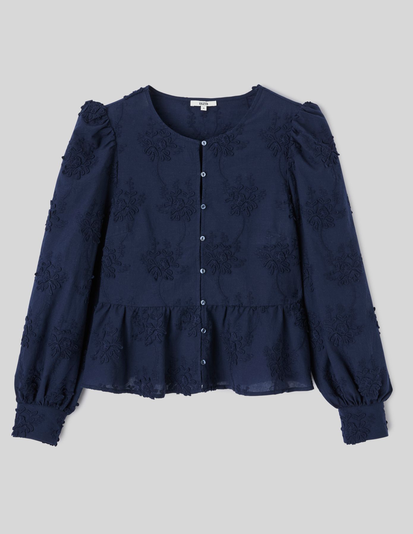 Blouse broderie 3D