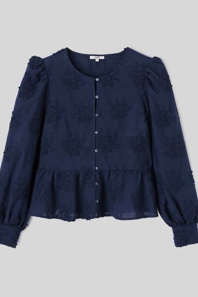 Blouse broderie 3D