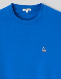 T-shirt broderie poitrine