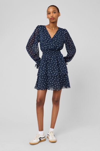 Robe courte imprim&eacute;e