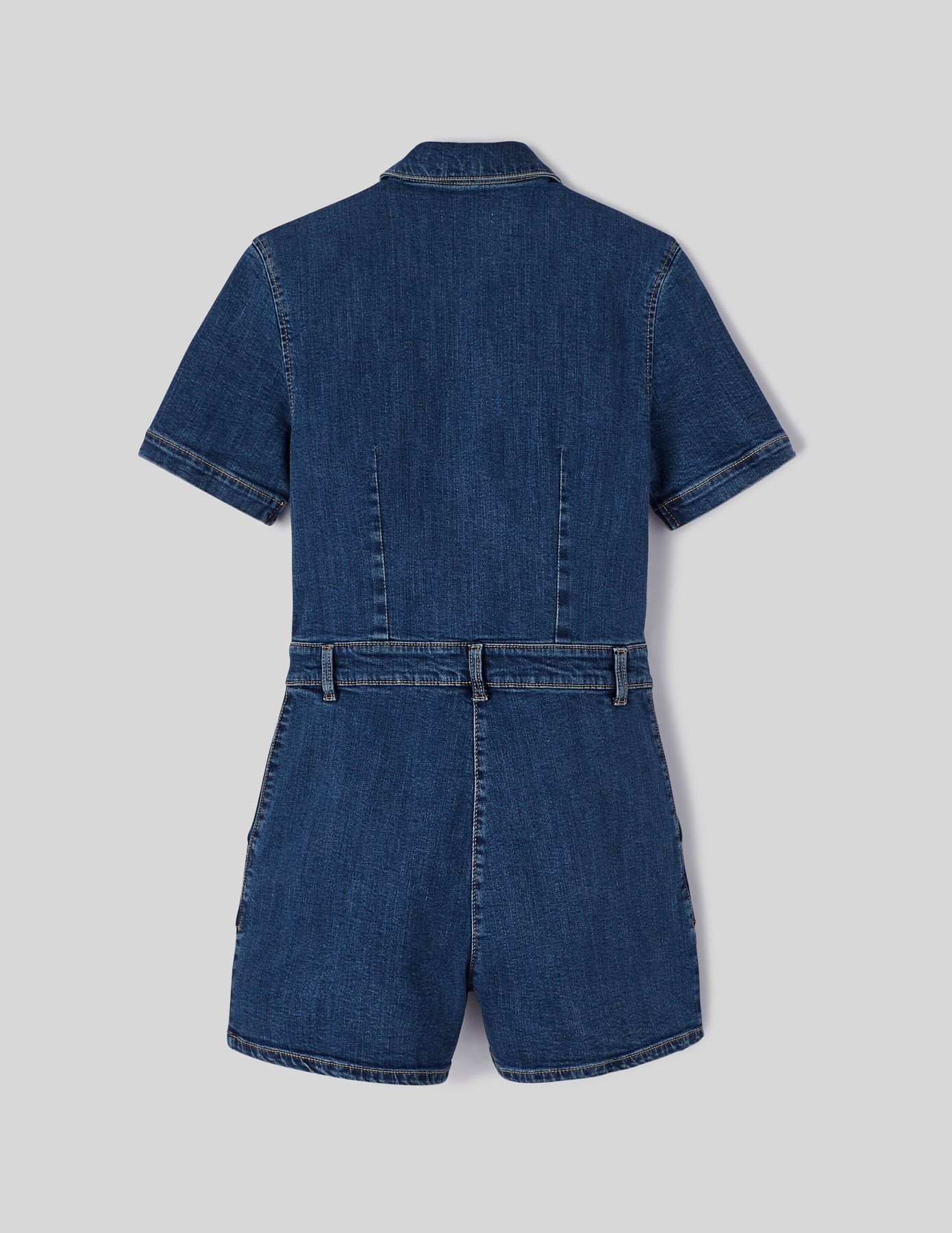 Combishort en jean