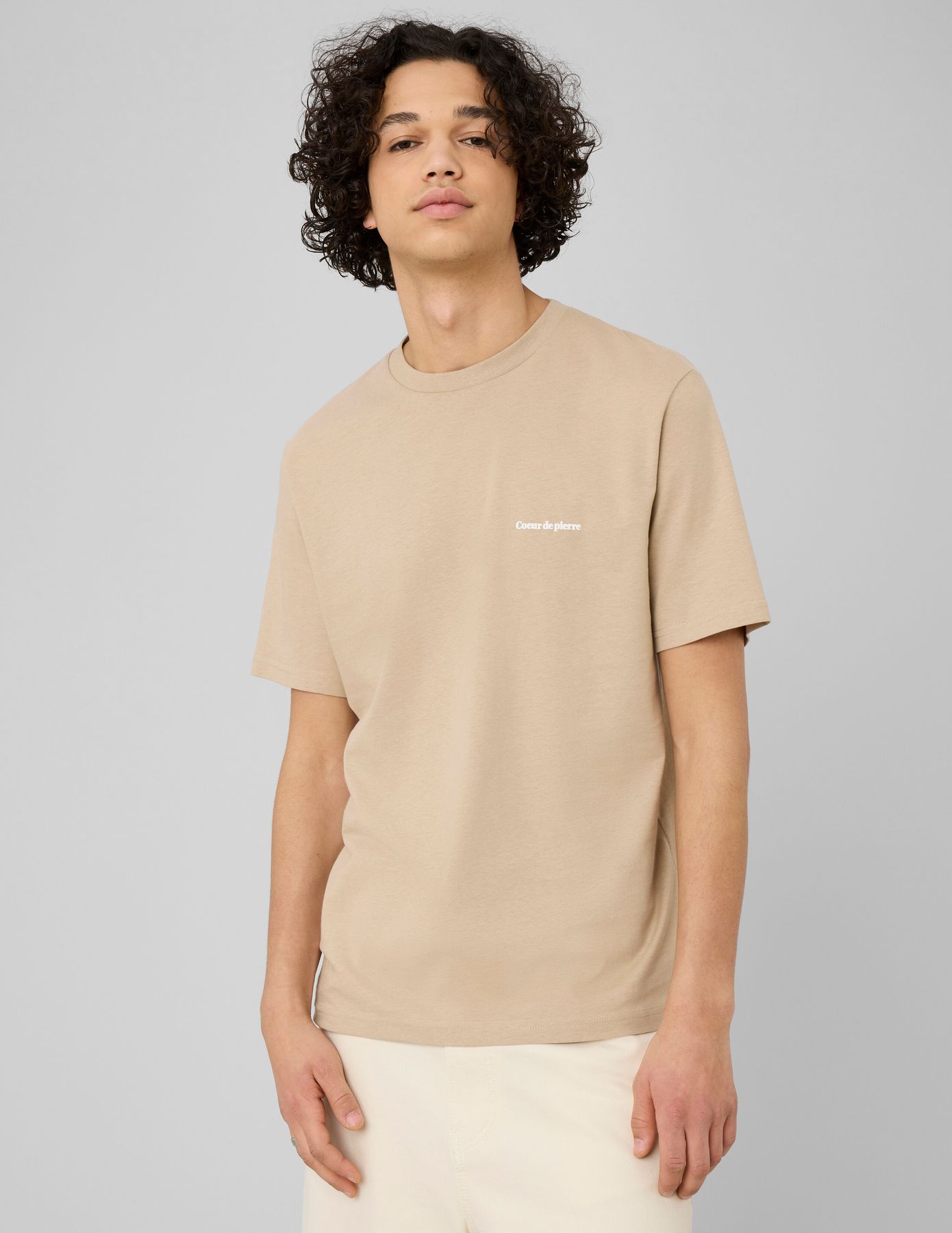 T-shirt message poitrine