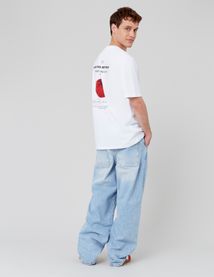 T-shirt imprimé devant dos