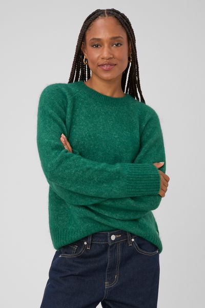 Pull col rond premium
