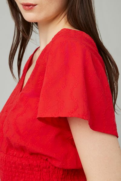Blouse en broderie anglais