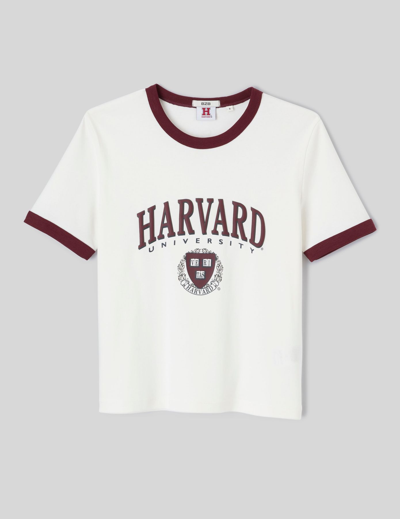 T-shirt imprim&eacute; licence Harvard