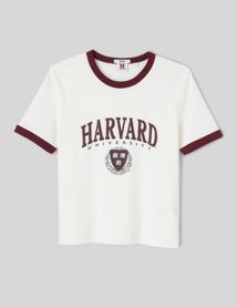 T-shirt imprim&eacute; licence Harvard