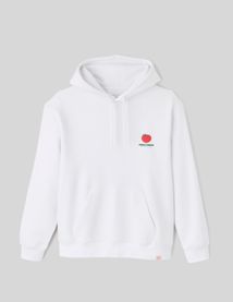 Sweat à capuche imprimé devant dos