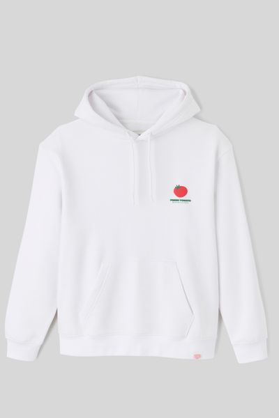 Sweat à capuche imprimé devant dos