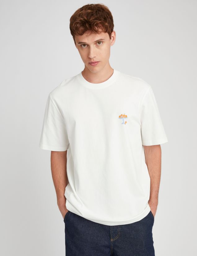 T-shirt imprimé devant dos