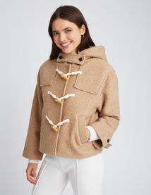 Manteau Duffle coat court