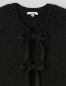 Gilet sans manches &agrave; nouer