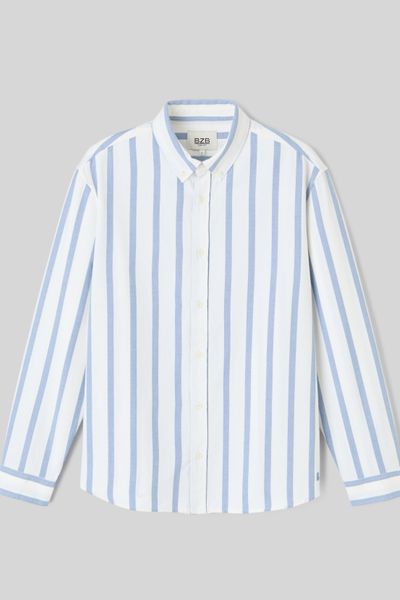 Chemise manches longues ray&eacute;e