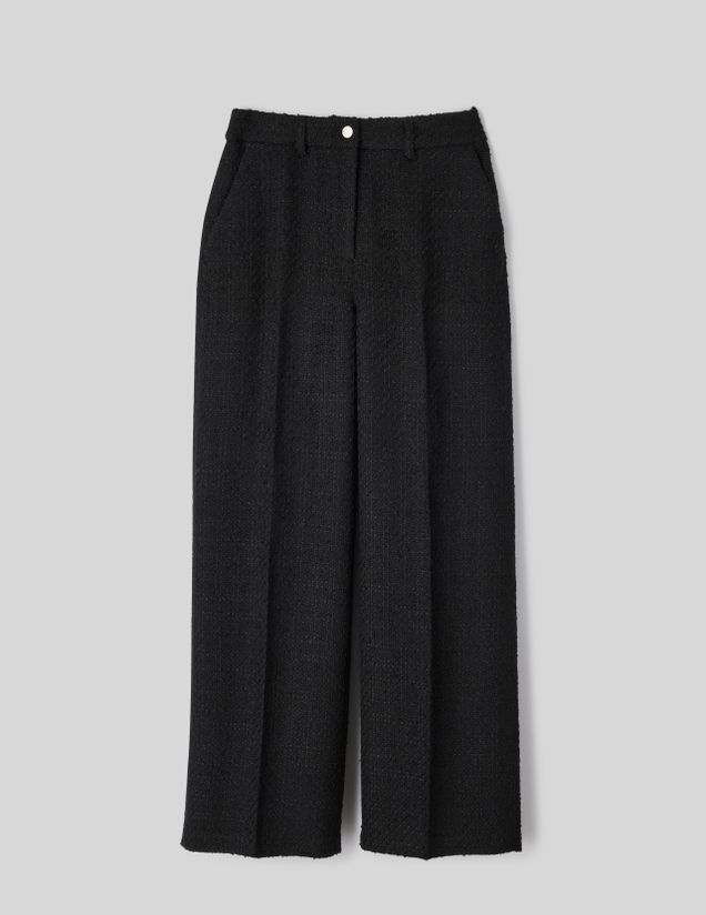 Pantalon en tweed