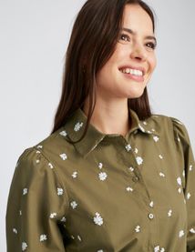 Chemise brodée
