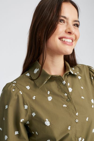 Chemise brodée