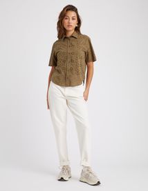 Chemisette broderie anglaise