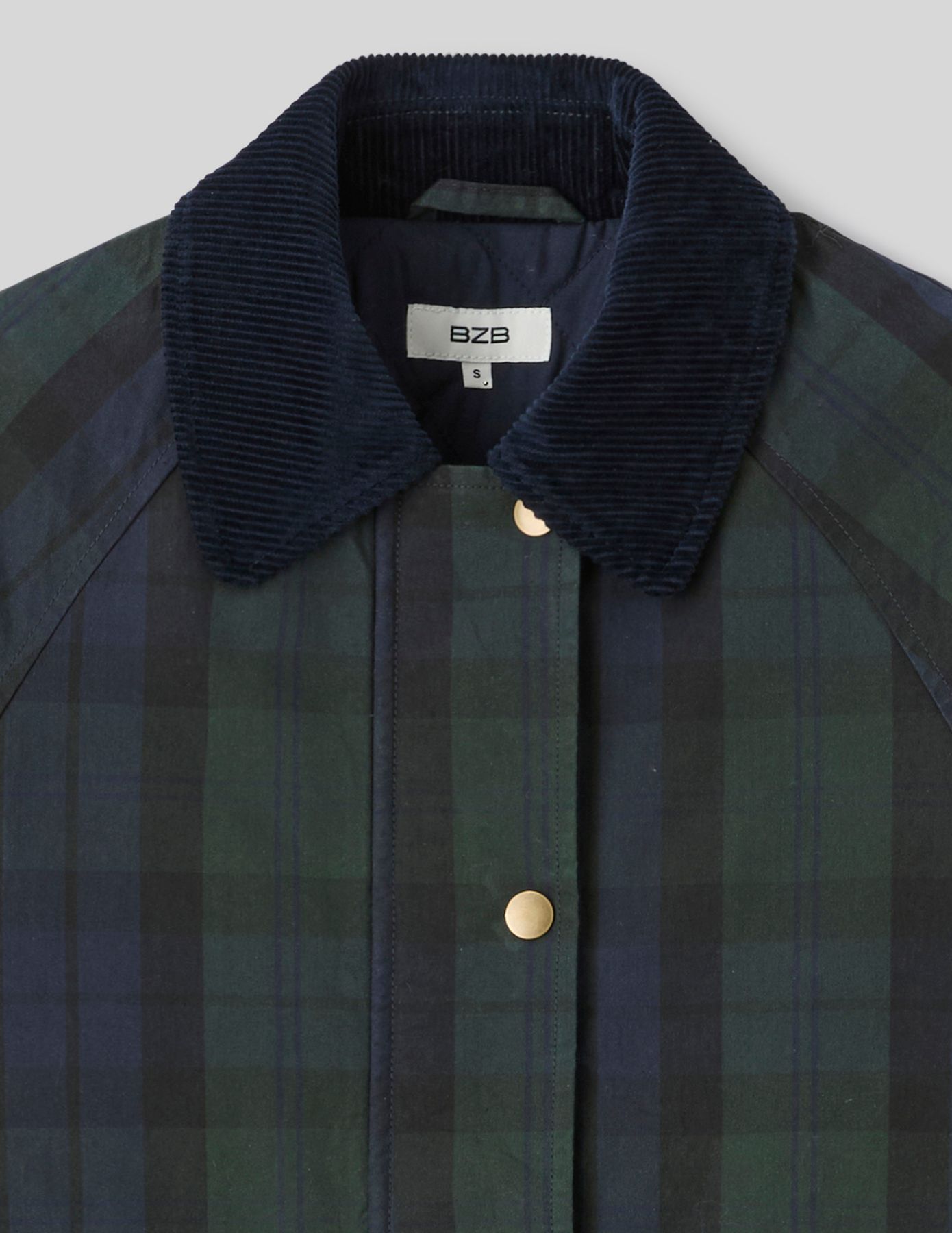 Veste &agrave; carreaux