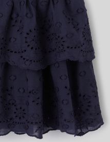 Jupe brod&eacute;e &agrave; volants