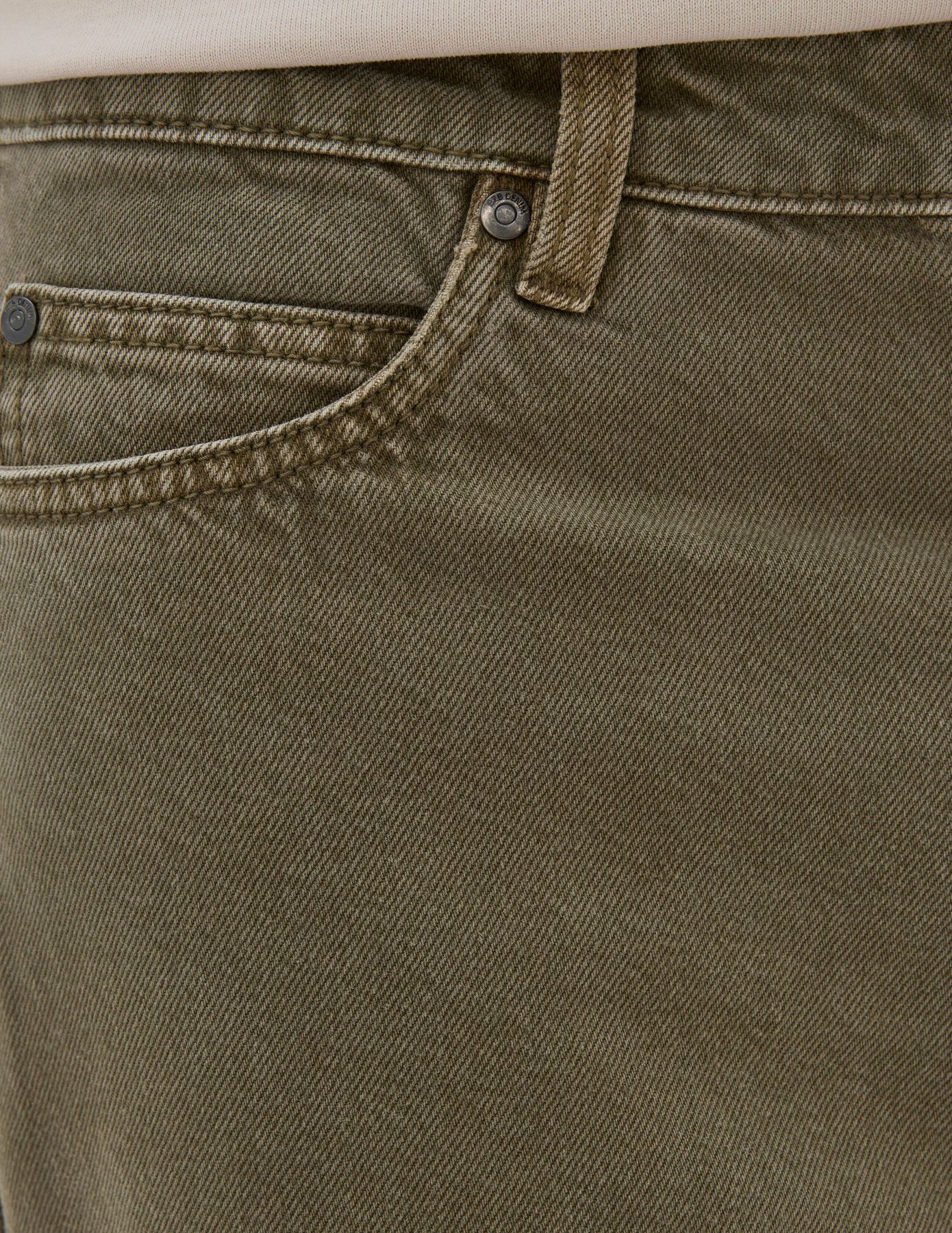 Pantalon loose de couleur