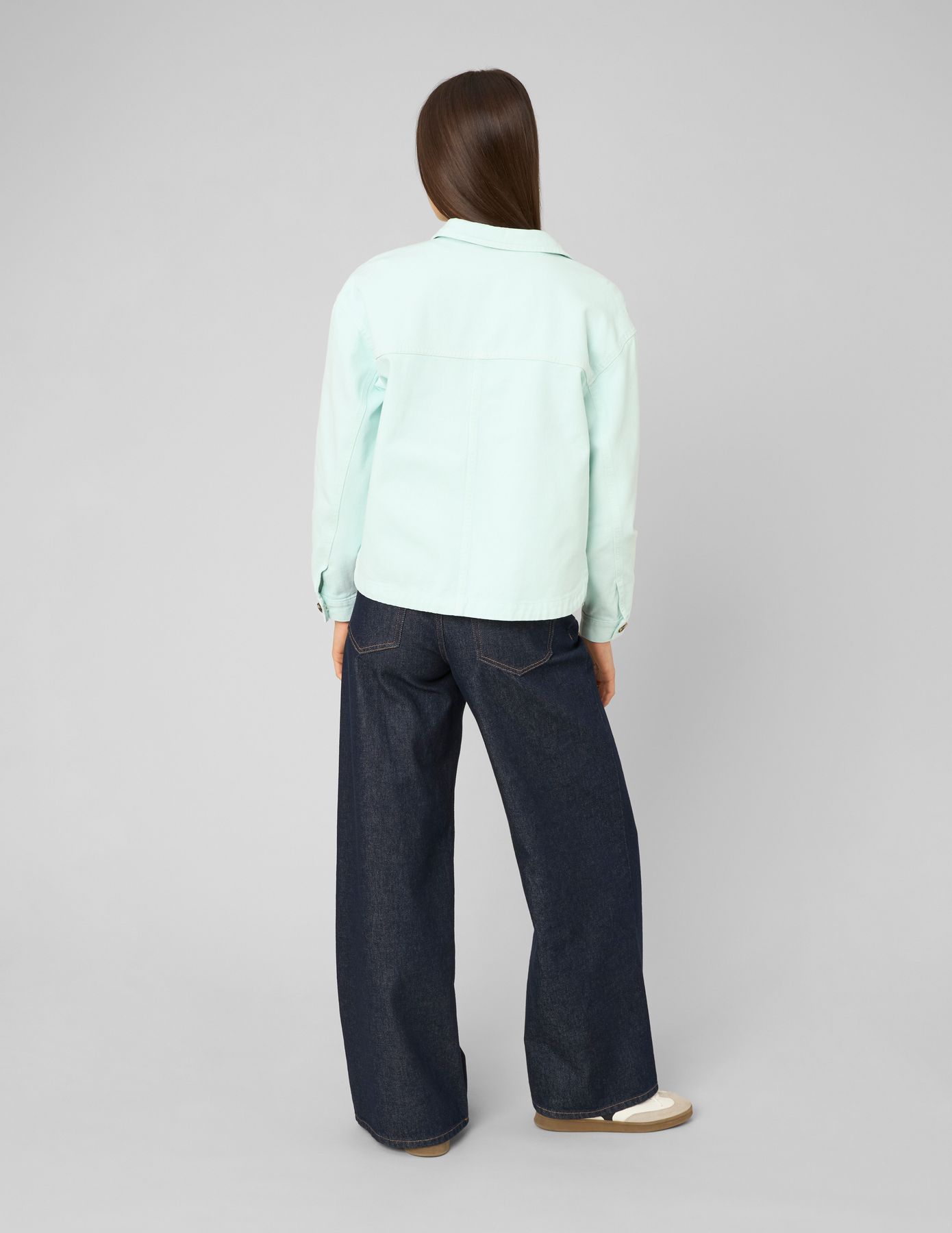 Veste garment dyed