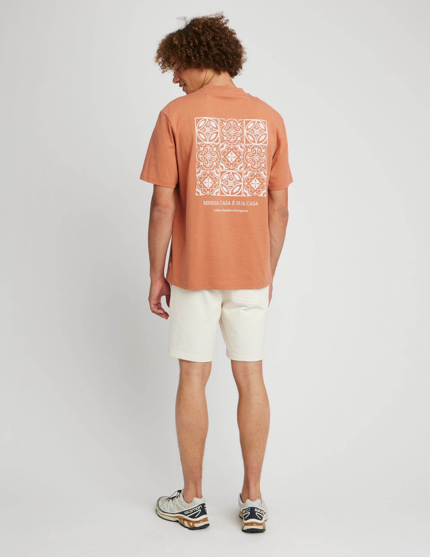 T-shirt imprimé devant dos