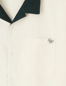 Chemise manches courtes fantaisie