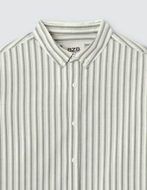 Chemise rayée droite
