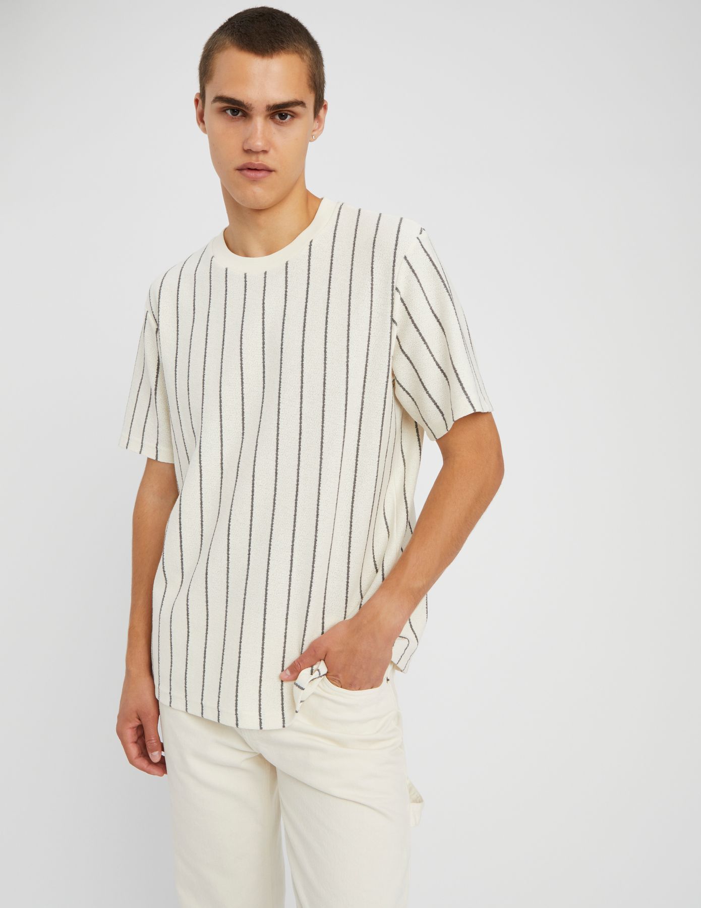 T-shirt maille fantaisie