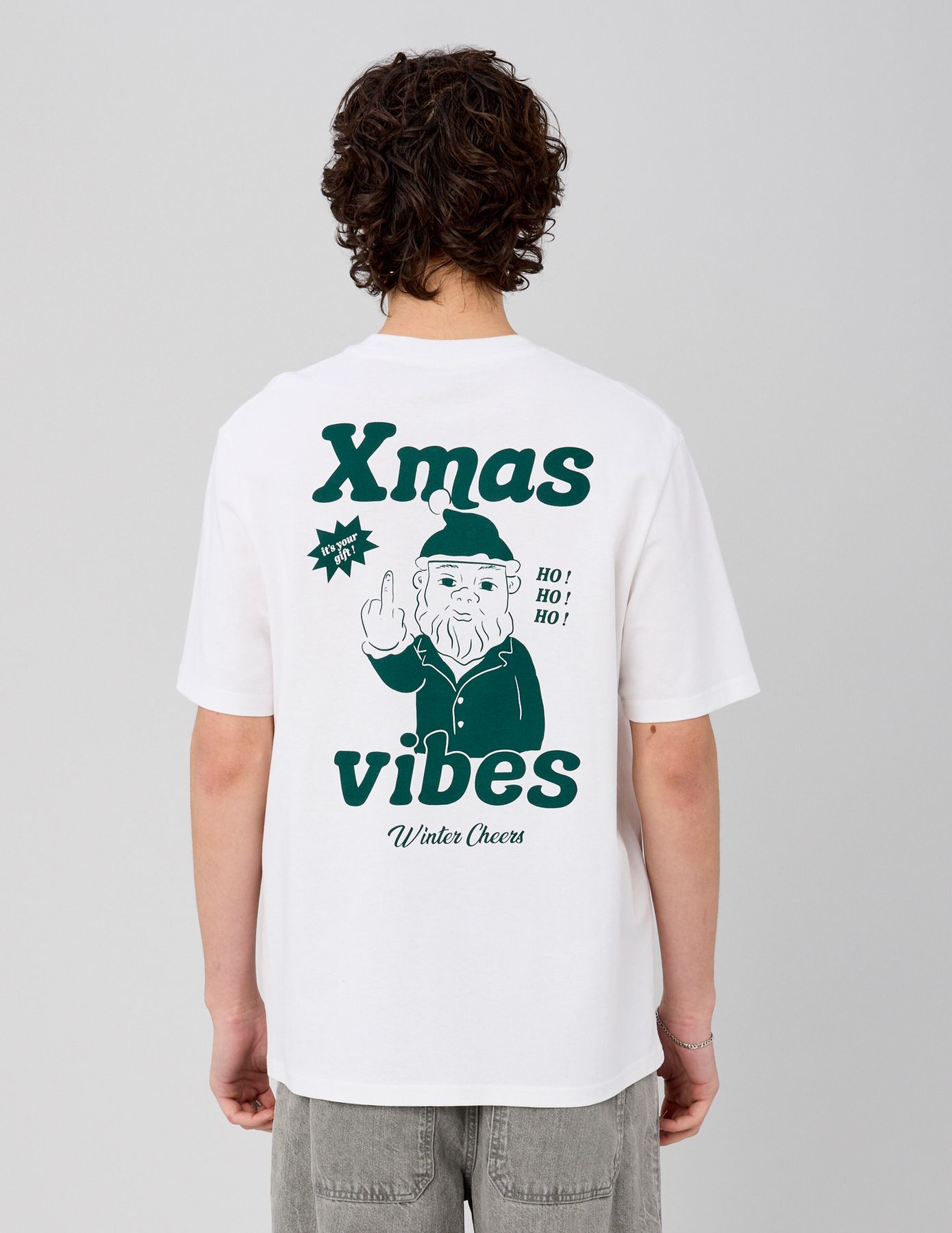 T-shirt imprim&eacute; devant/dos