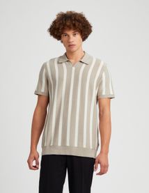 Polo à rayures
