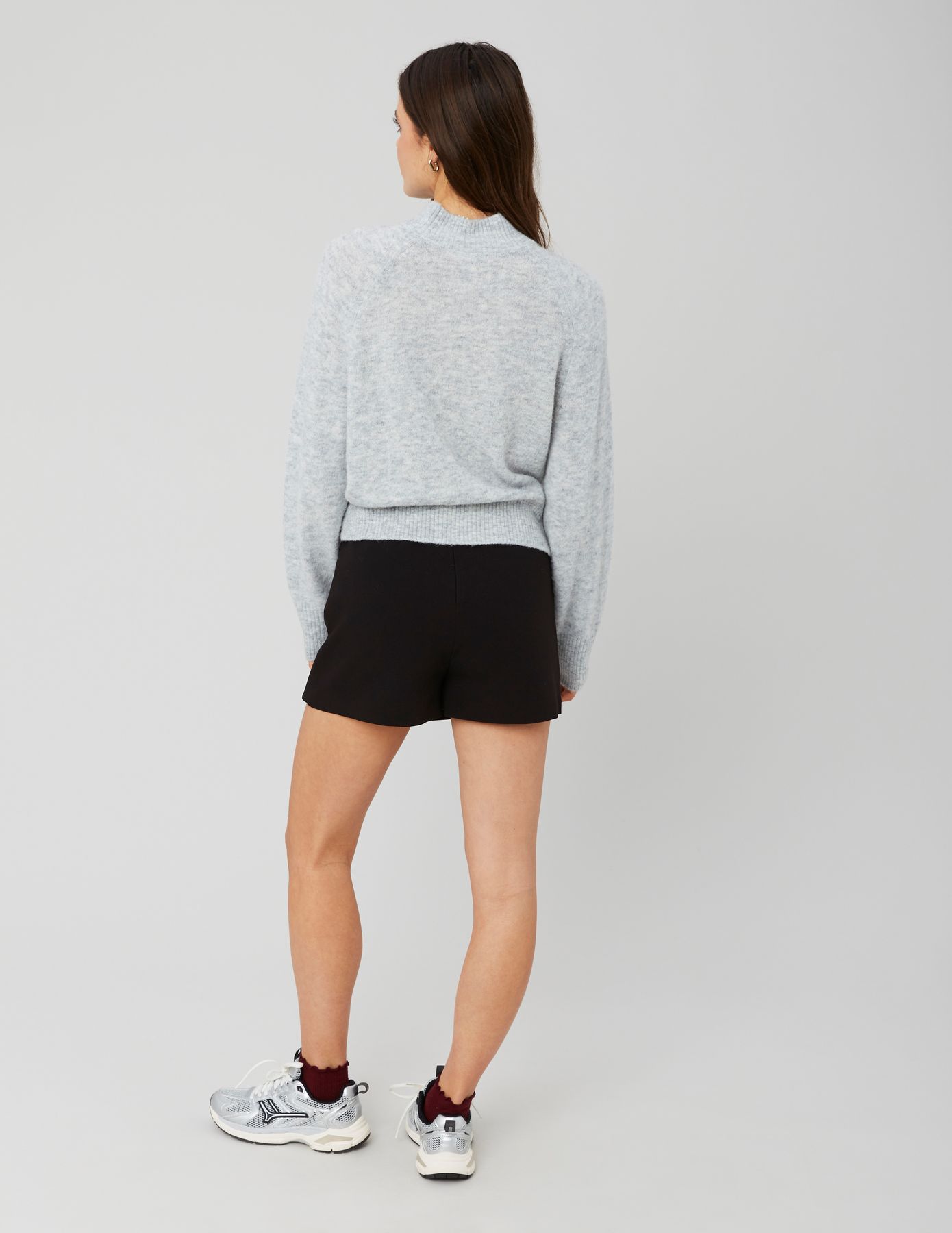 Pull col montant premium