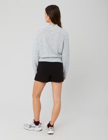 Pull col montant premium