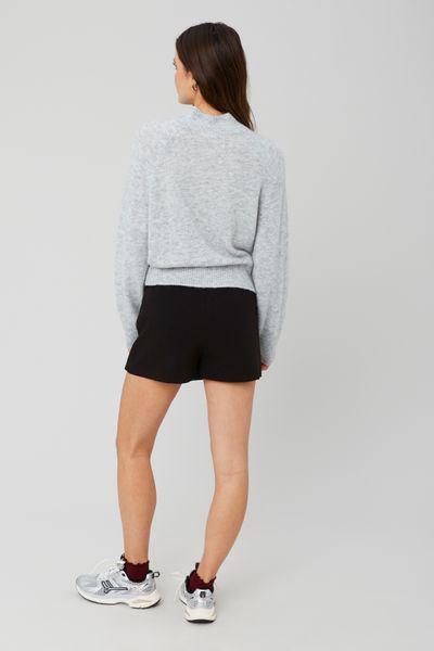 Pull col montant premium
