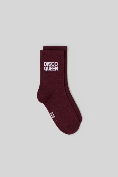 Coffret cadeau chaussettes lurex wording