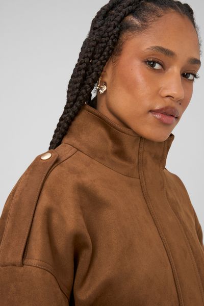 Blouson su&eacute;dine