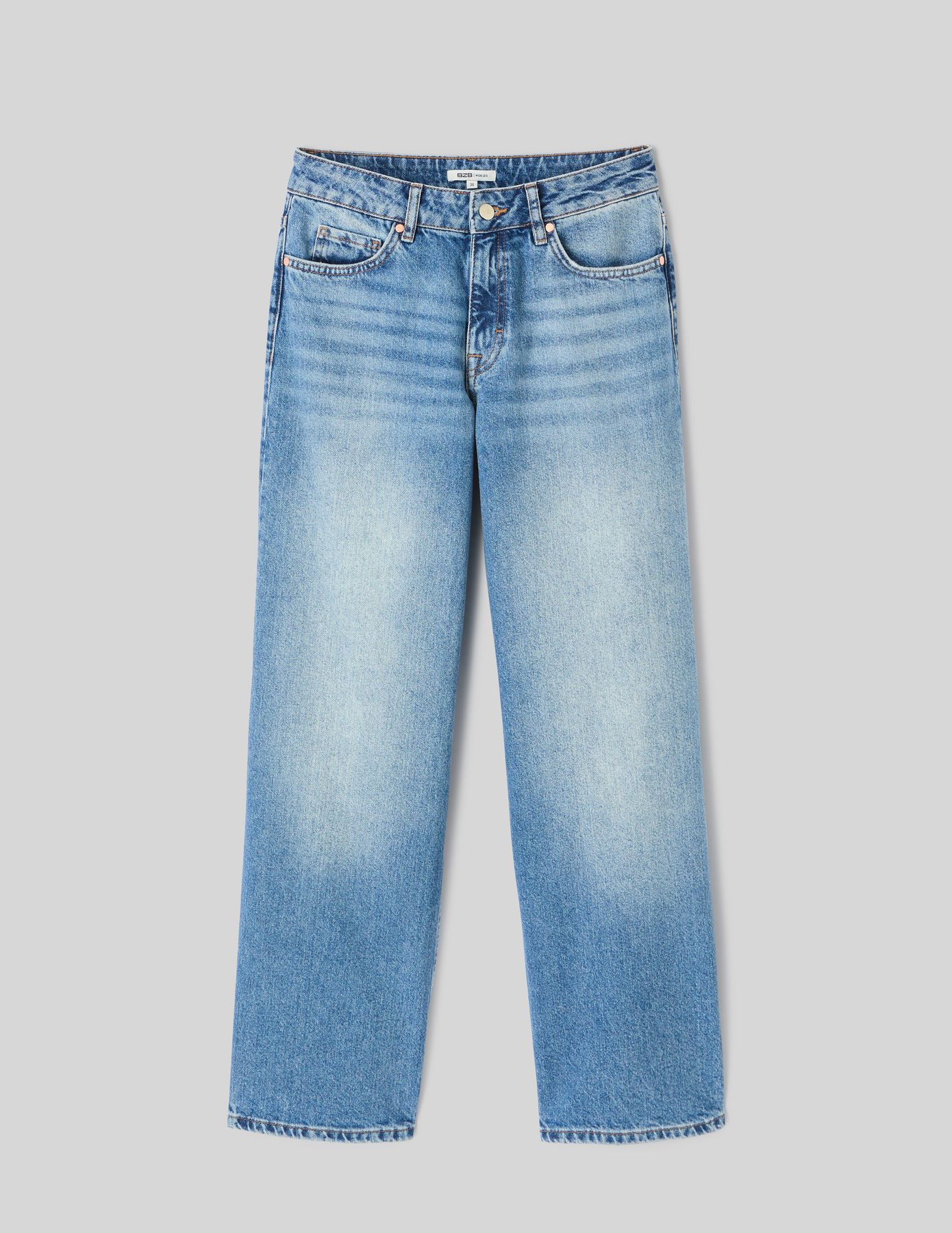 Jean wide leg taille basse