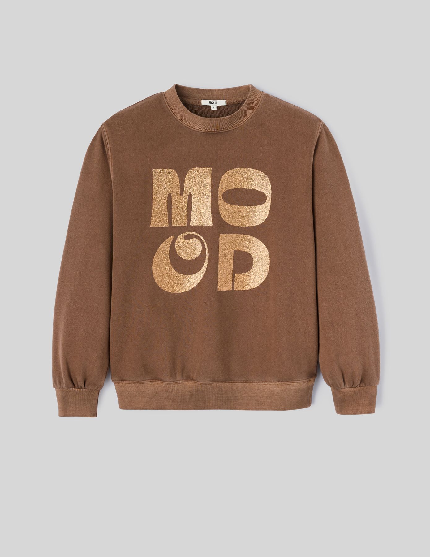 Sweat col rond paillet&eacute;