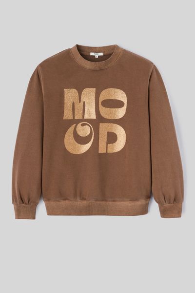 Sweat col rond paillet&eacute;