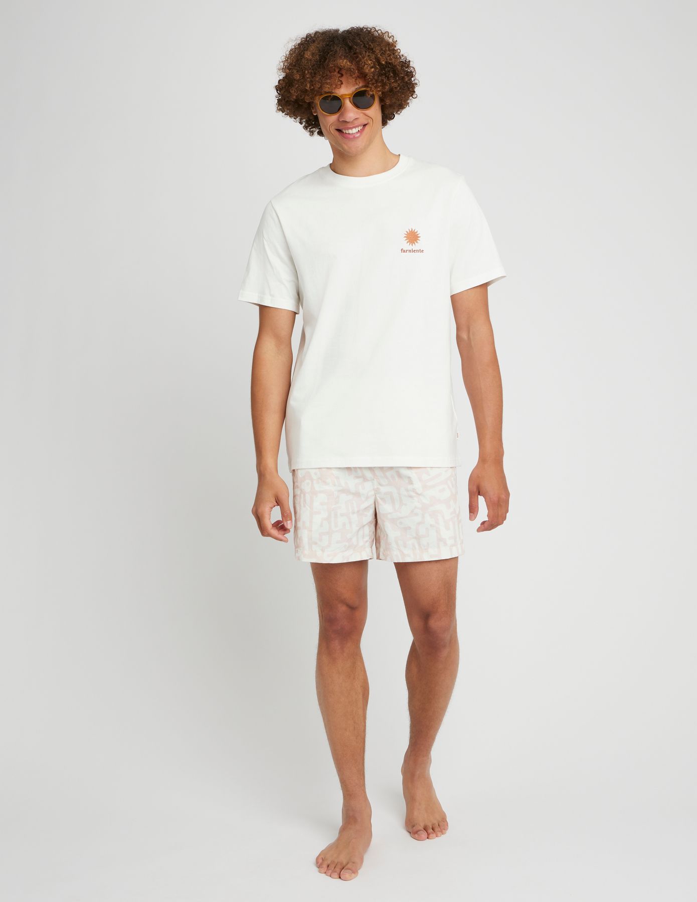 Short de bain imprimé