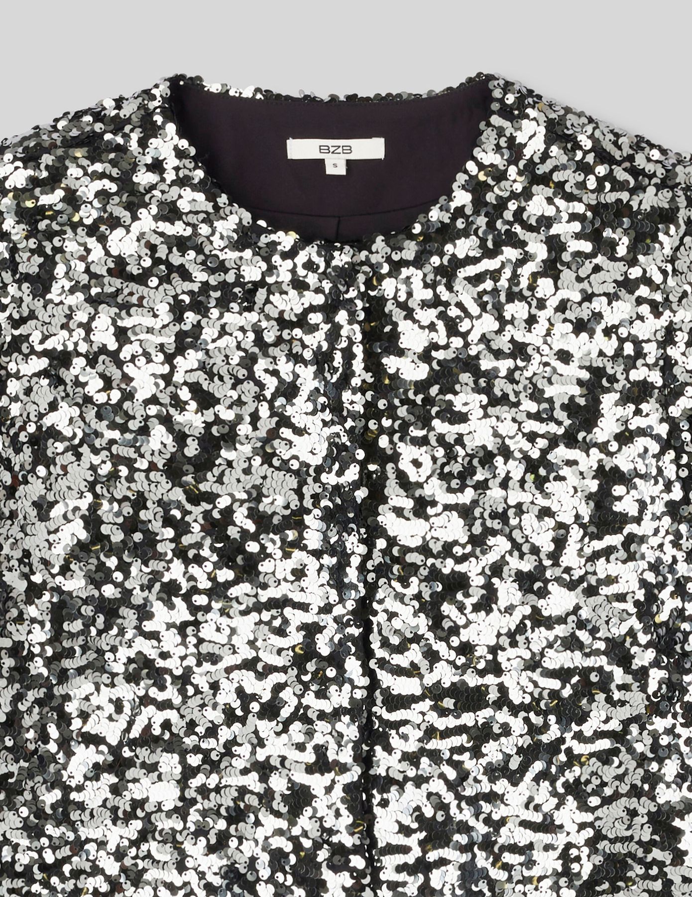 Veste courte sequins