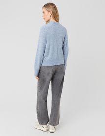 Pull col montant premium