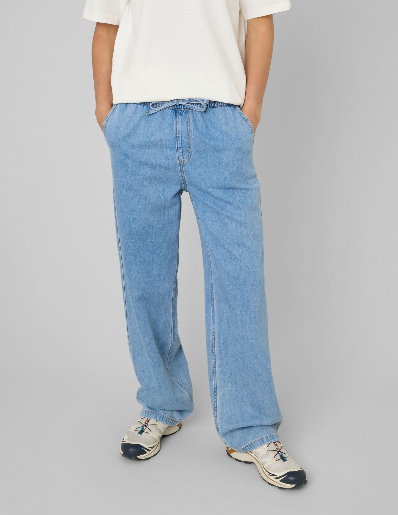 Pantalon fluide en jean