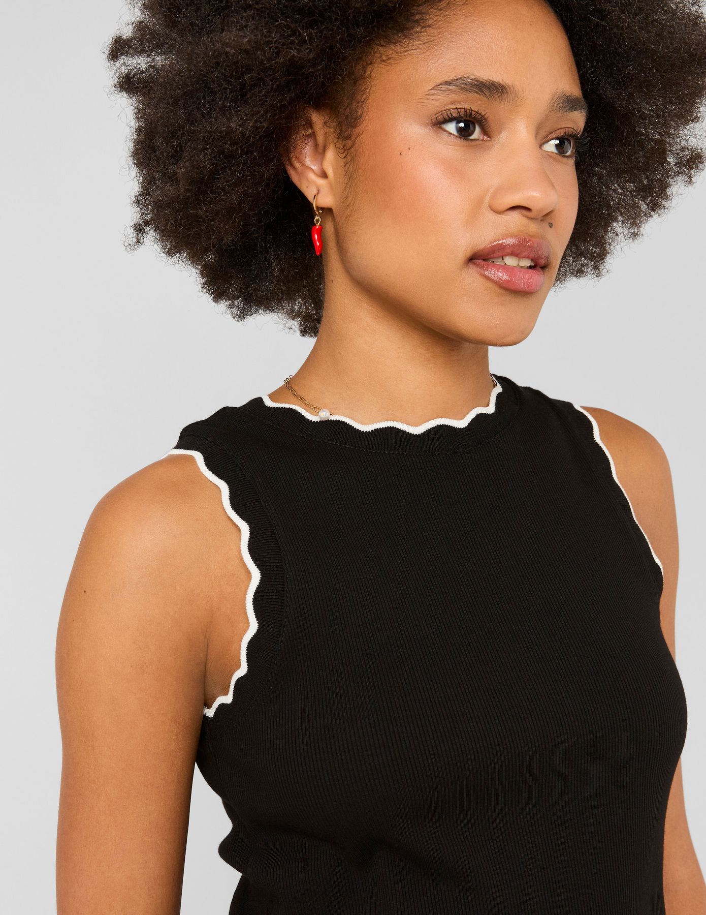 D&eacute;bardeur bord contrastant