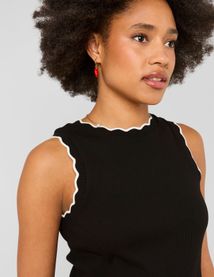 D&eacute;bardeur bord contrastant