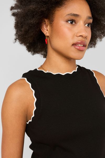 D&eacute;bardeur bord contrastant