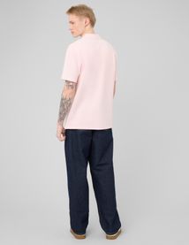 Polo mati&egrave;re gaufr&eacute;e