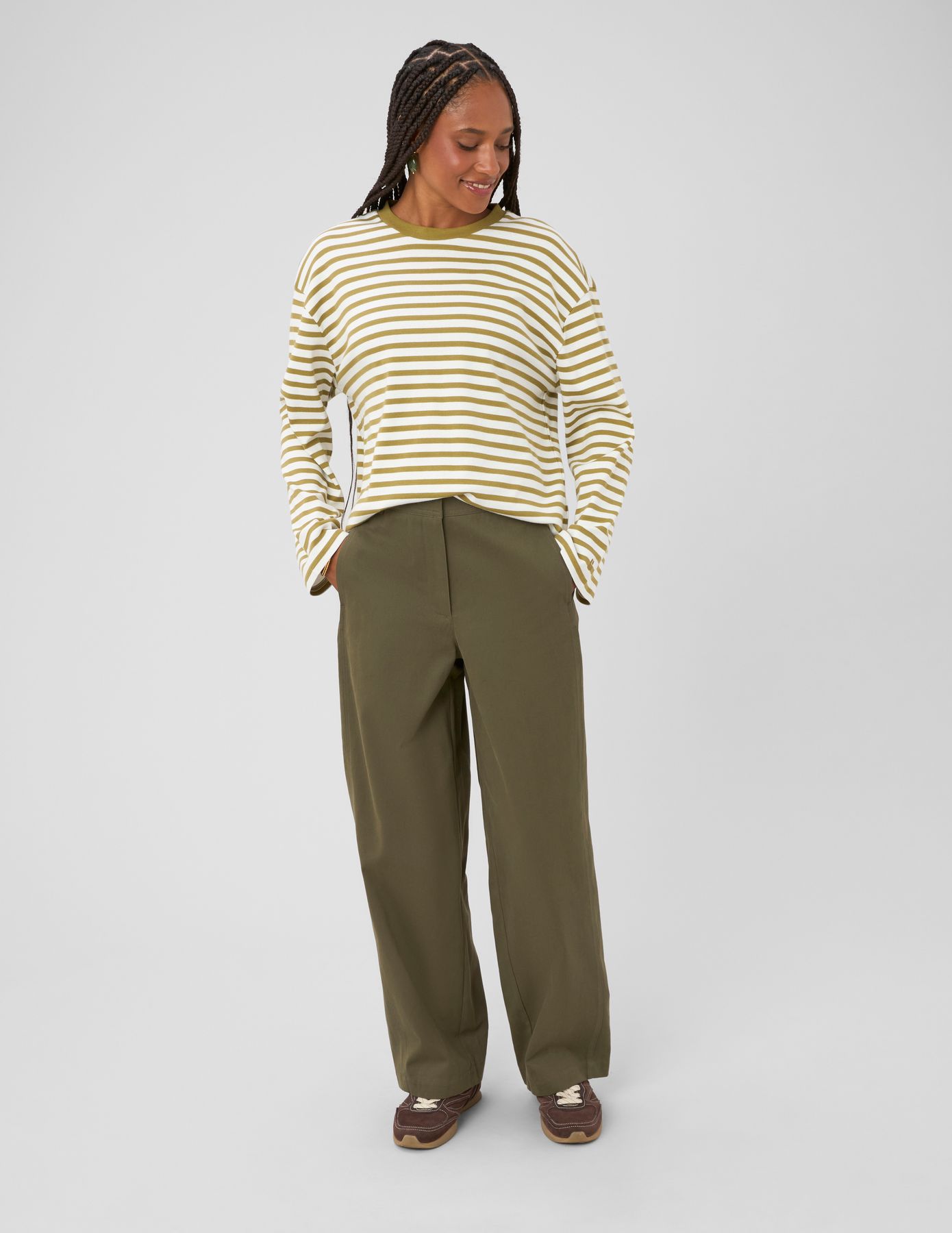 Pantalon chino balloon