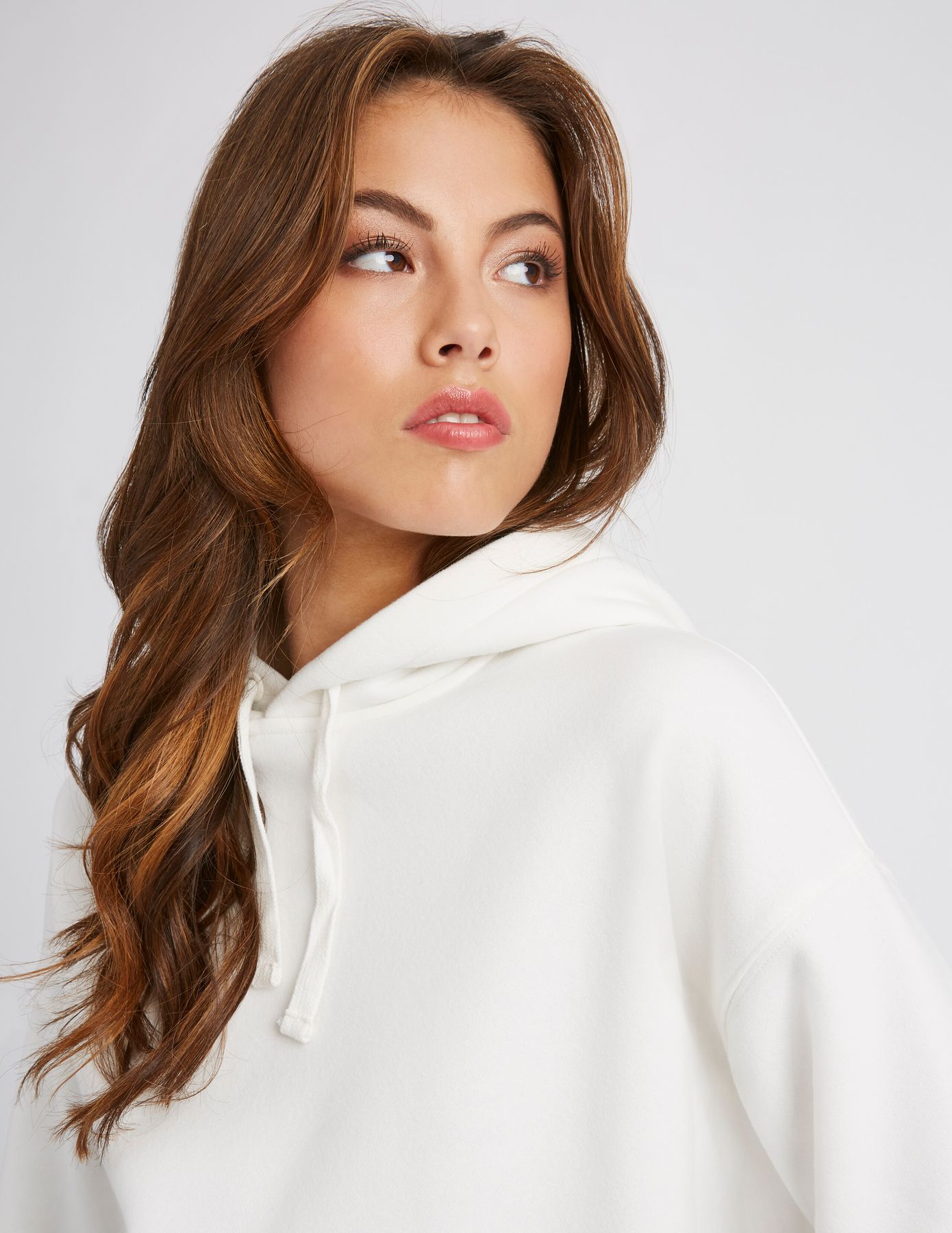 Sweat &agrave; capuche uni