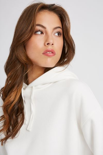 Sweat &agrave; capuche uni